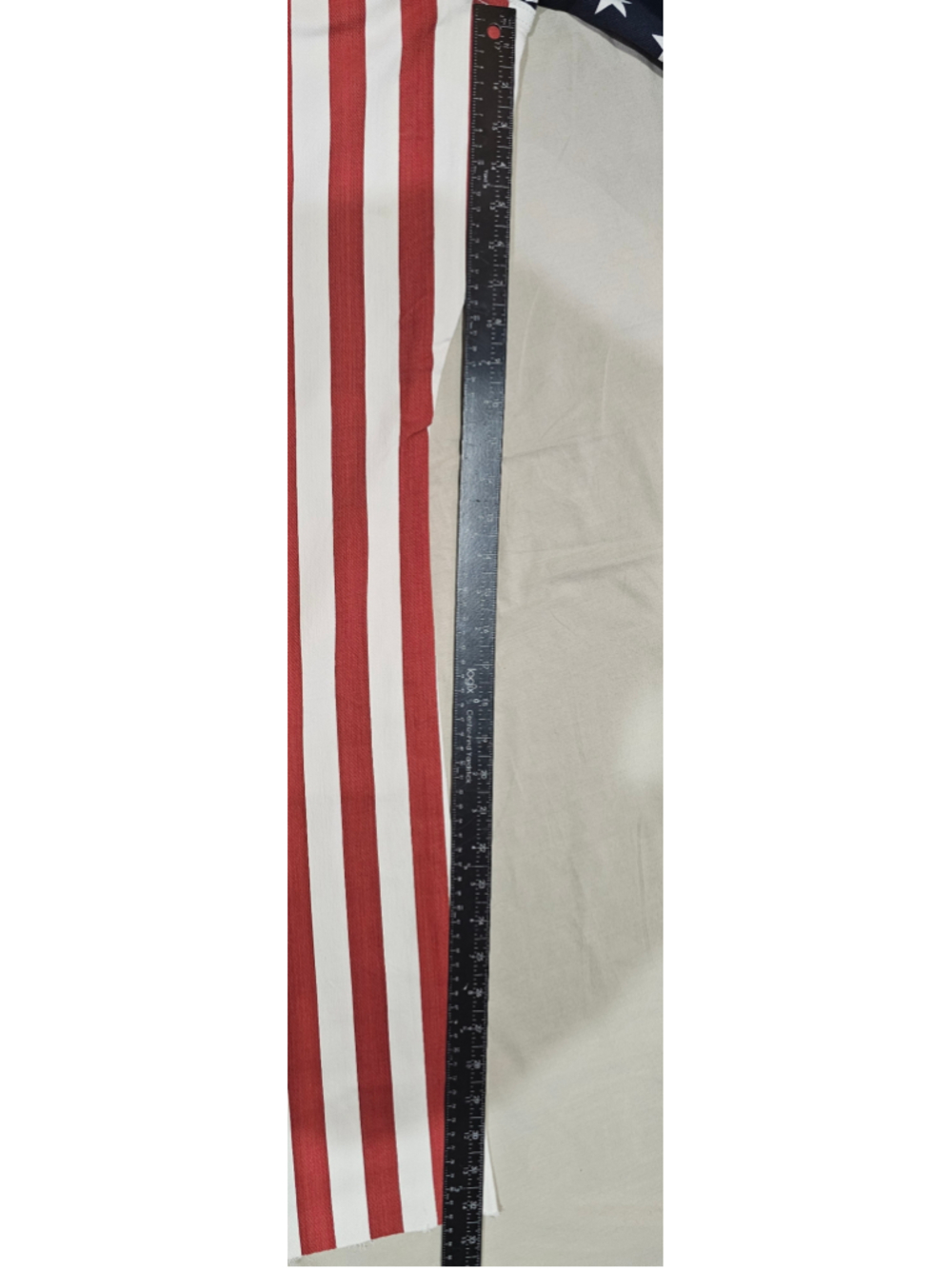 Women's Judy Blue Flare Jeans Size 20W Blue Red Stars and Stripes - Picture 4 of 7